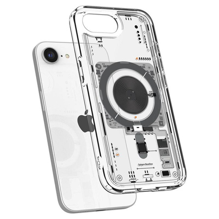 Spigen Ultra Hybrid MagSafe - étui pour iPhone 16e (Zero One)