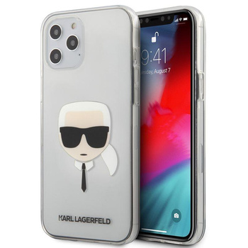 Karl Lagerfeld Head - iPhone 12 Pro Max Case (transparent)