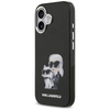 Karl Lagerfeld IML Aquarelle Karl & Choupette & Logo MagSafe - iPhone 17 tok (fekete)