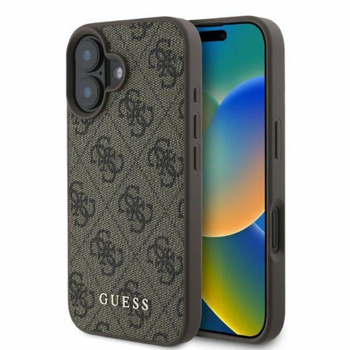 Guess 4G Classic - iPhone 16 Tasche (braun)