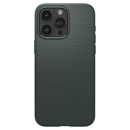 Spigen Liquid Air - Hülle für iPhone 15 Pro Max (Abyss Grün)