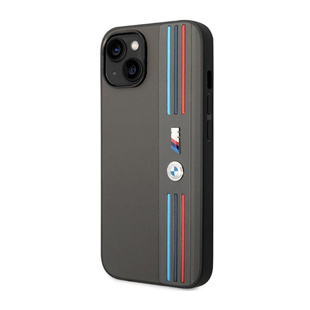 BMW Tricolor M Collection - Etui iPhone 14 Plus (szary)