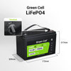 Green Cell - LiFePO4 12V 12.8V 100Ah battery for photovoltaic systems, campers and boats
