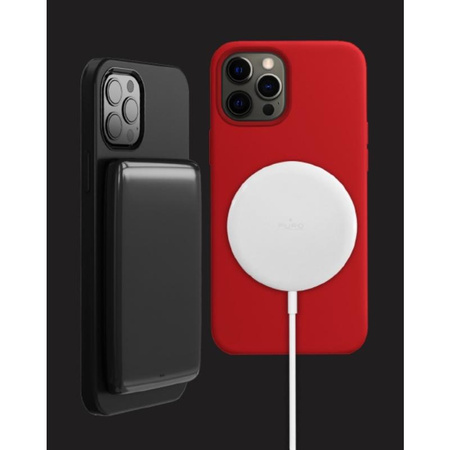 PURO SKYMAG - iPhone 12 Pro Max Tasche für MagSafe (schwarz)