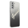 Guess Glitter Gradient Script - Samsung Galaxy S21+ tok (fekete)