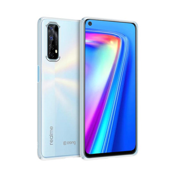 Crong Crystal Slim Cover - Boîtier Realme 7 (Transparent)