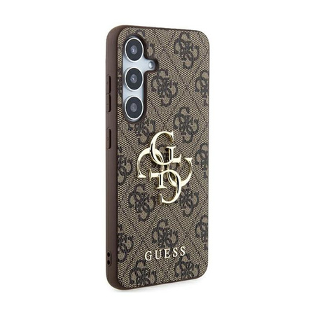 Guess 4G Big Metal Logo - Etui Samsung Galaxy A55 5G (brązowy)