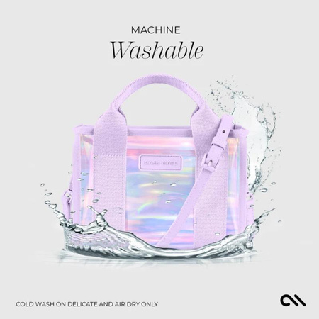 Case-Mate Micro Tote Bag - Wasserdichte Umhängetasche (Soap Bubble)