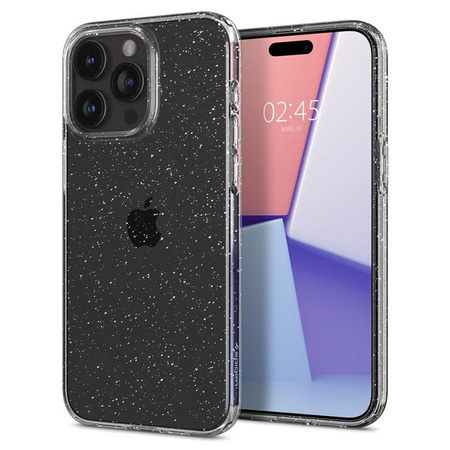 Spigen Liquid Crystal Glitter - Hülle für iPhone 15 Pro Max (Transparent)