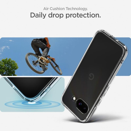 Spigen Ultra Hybrid - Étui pour Google Pixel 9a (Crystal Clear)