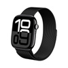 Crong Milano Steel - Stainless Steel Strap for Apple Watch 38/40/41/42 mm (Black)
