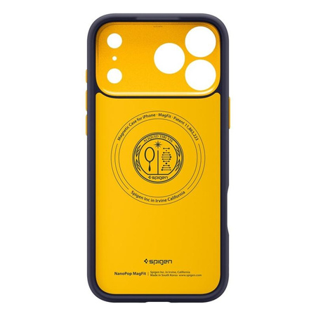 ETUI DO IPHONE 17 PRO MAX do MAGSAFE SPIGEN NANO ORYGINALNE GRANATOWE CASE