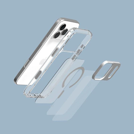 ETUI DO IPHONE 17 PRO do MAGSAFE MOSHI PRZEZROCZYSTE MAGNETYCZNE CASE
