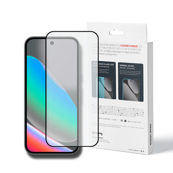 Szkło Hartowane do Google Pixel 9, 10 Szybka 9H Crong 3D Armour Glass Lite