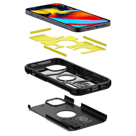 Spigen Tough Armor - tok iPhone 13 készülékhez (fekete)