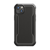 X-Doria Raptic Fort Built MagSafe - Armored iPhone 14 Plus Case (Drop-Tested 6m) (Black)