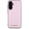 Karl Lagerfeld Saffiano Metall Logo - Tasche für Samsung Galaxy A56 5G (rosa)