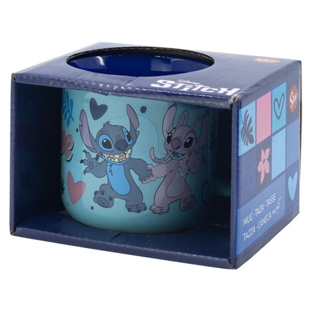 Disney Stitch - Tasse en céramique dans un coffret cadeau de la collection Stitch & Angel 355 ml