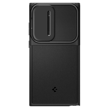 Spigen Optik Armor - Gehäuse für Samsung Galaxy S23 Ultra (Schwarz)