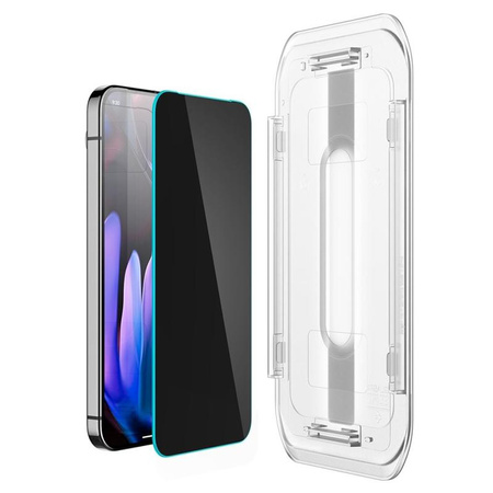 Spigen GLAS.TR EZ FIT Privacy 2-Pack - Szkło hartowane z filtrem prywatyzującym do Google Pixel 9 Pro XL 2 szt