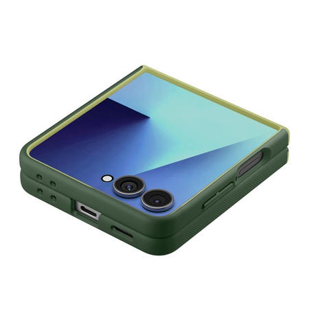 Spigen Nano Pop Mag MagSafe - Custodia per Samsung Galaxy Z Flip 7 (Avo Green)