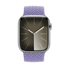 Crong Wave Band - Bracelet tressé pour Apple Watch 38/40/41/42 mm (violet)