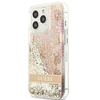 Guess Liquid Glitter Paisley - iPhone 13 Pro tok (arany)