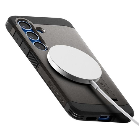 Spigen Tough Armor MagSafe - pouzdro pro Samsung Galaxy S25 (bronzová)