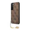 Guess 4G Charms Collection - Samsung Galaxy S23+ Case (brown)