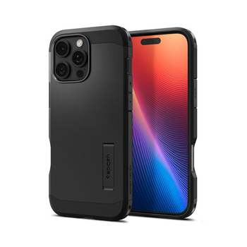 Spigen Tough Armor MagSafe - tok iPhone 16 Pro készülékhez (fekete)