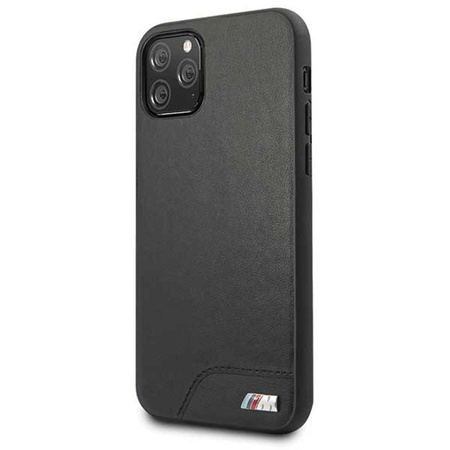 BMW Smooth PU Leather - Etui iPhone 11 Pro (czarny)